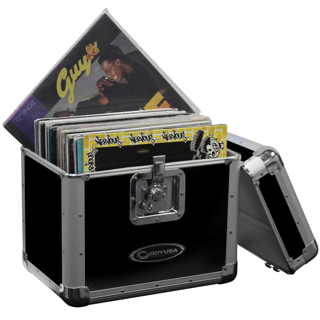 Vinly LP Records Case Black