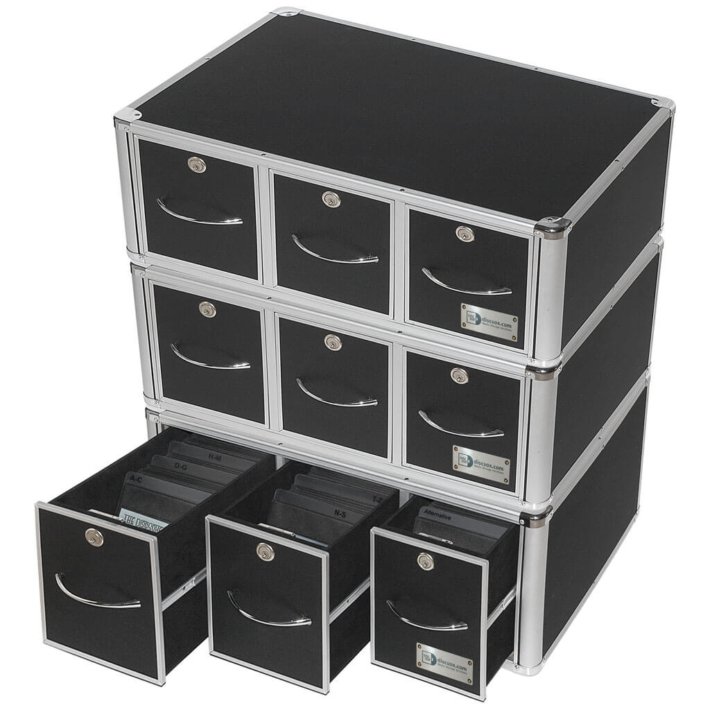 Media DJ Case 3drawer CD Pro