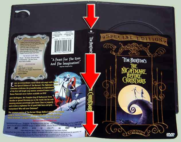 Remove the outer wrap from the DVD case (open the DVD case and lay it